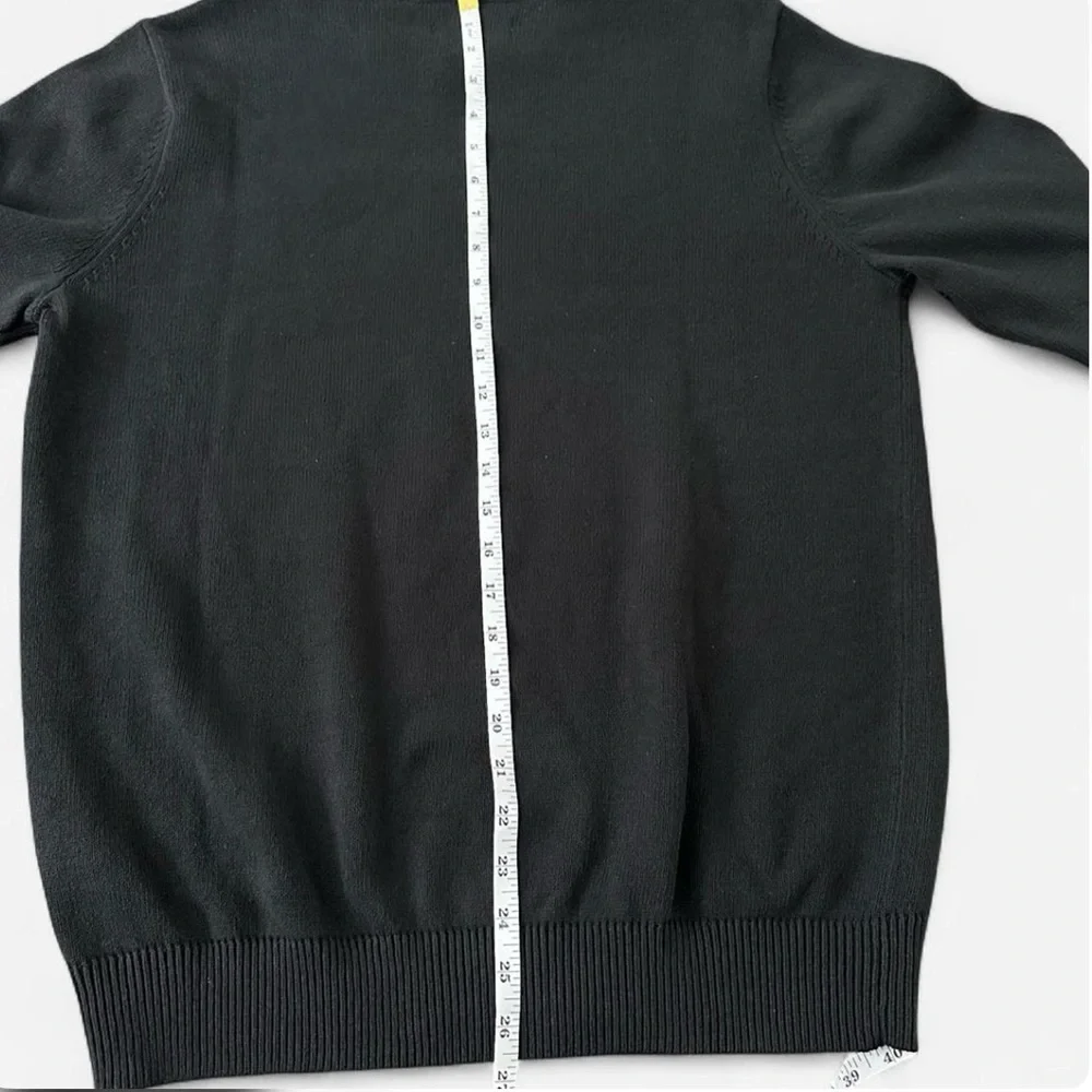 Chaps Black USA American Flag Knit Sweater Large NWT Team USA Americana Preppy - Picture 7 of 8